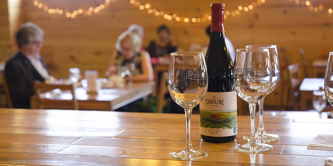 The Farmhouse Café at Caroline Cellars Wine Country Ontario