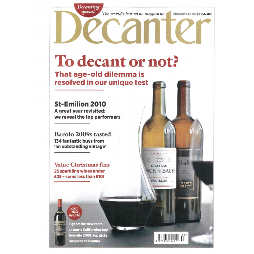 Decanter Magazine "Falling for Niagara" Wine Country Ontario