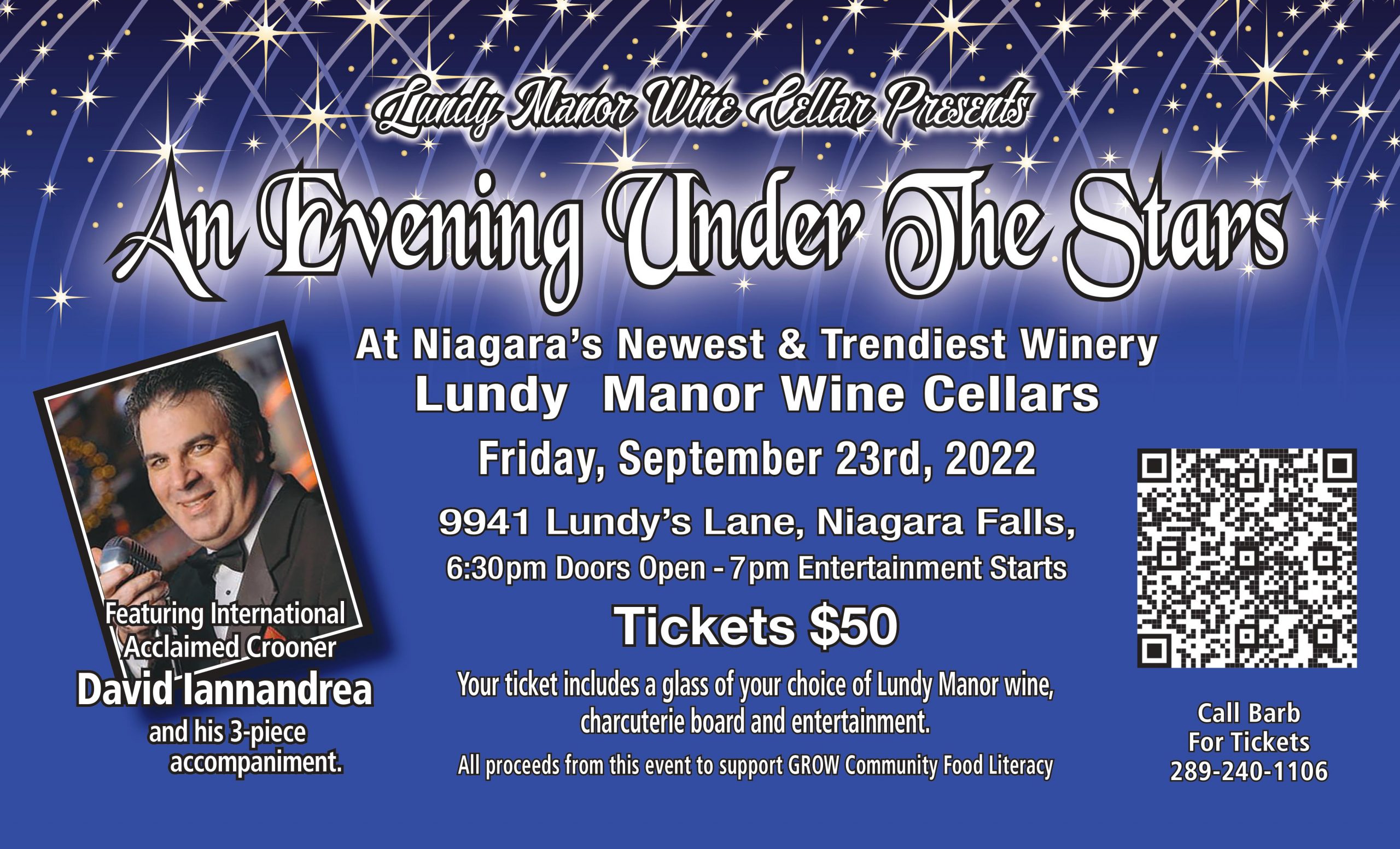 Lundy Manor Wine Cellars Presents An