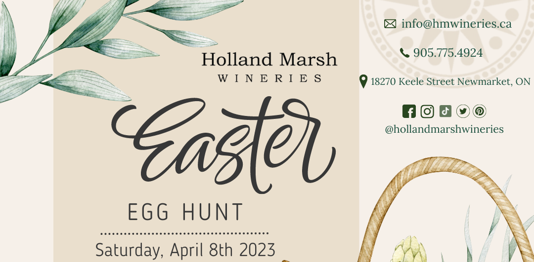 Easter Egg Hunt Wine Country Ontario