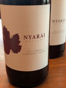 Nyarai Cellars NV The Longing Cabernet Franc