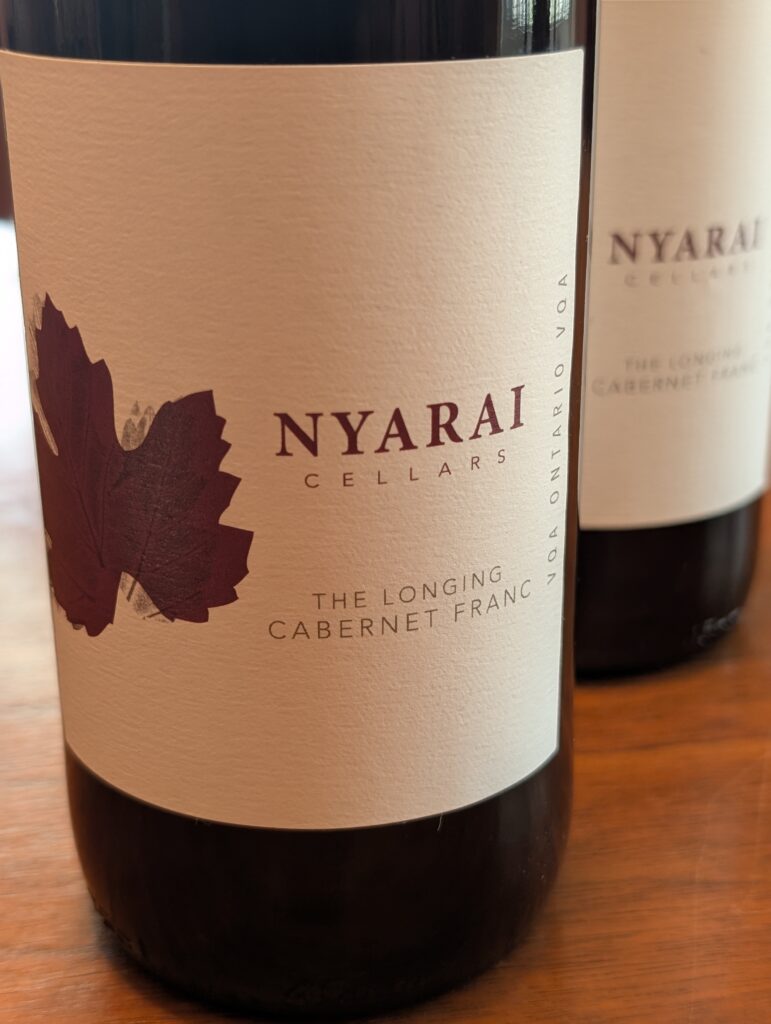 Nyarai Cellars NV The Longing Cabernet Franc