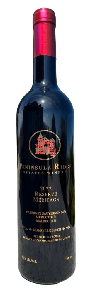 Peninsula Ridge Estates Winery Reserve Meritage 2022