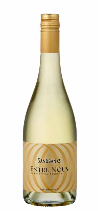 Sandbanks Estates Winery Entre Nous Chardonnay 2021