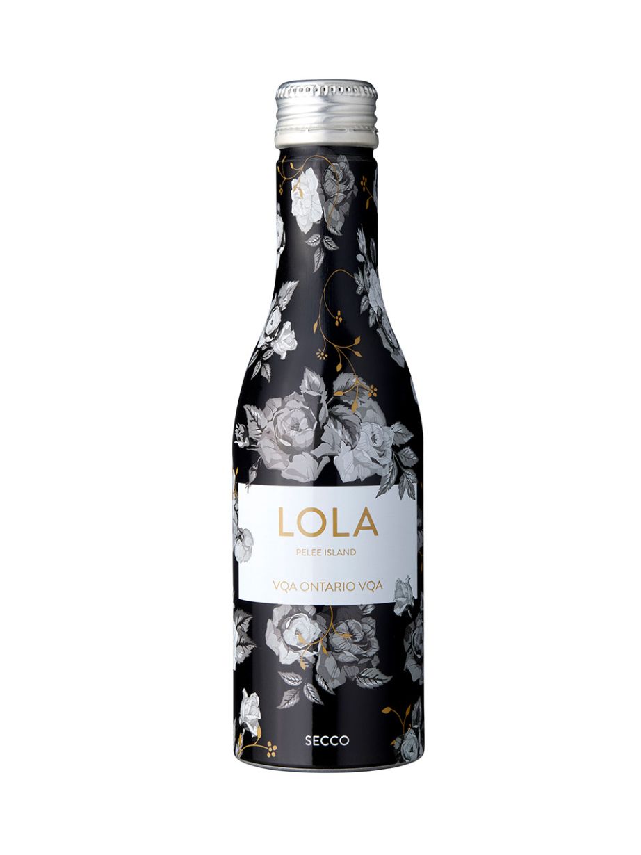 LOLA Secco Sparkling VQA – 250mL Aluminum bottle