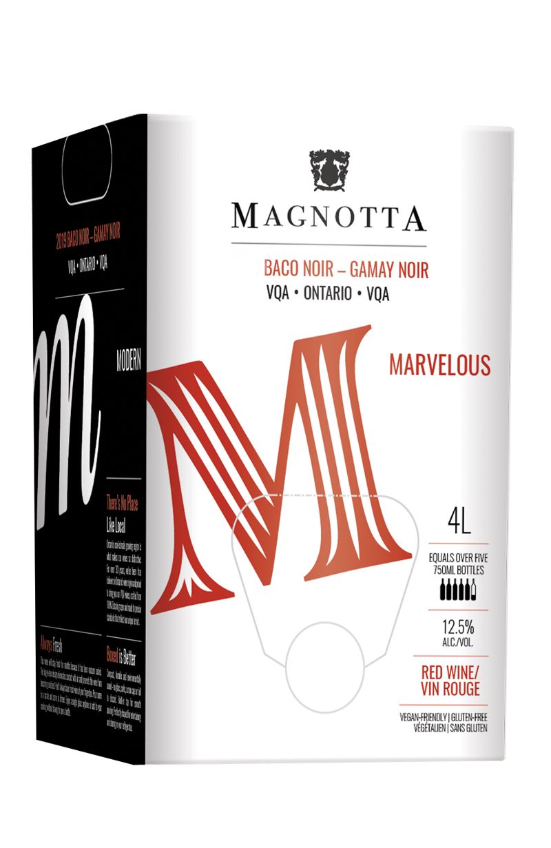 Magnotta Baco Noir-Gamay Noir VQA 4L