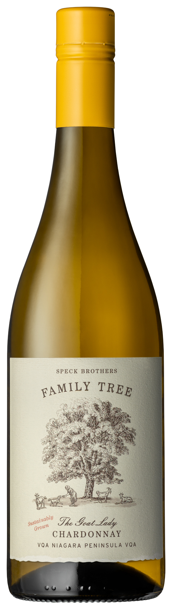 Speck Bros. Family Tree ‘The Goat Lady’ Chardonnay 2021, VQA Niagara Peninsula
