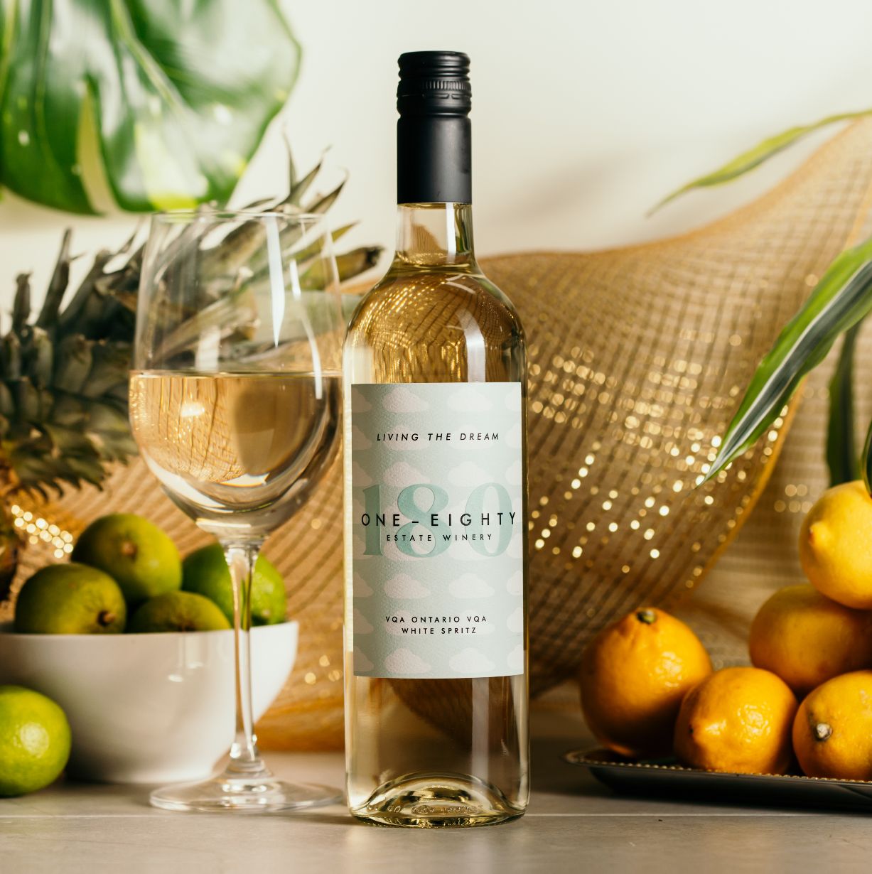 "Living The Dream" White Spritz Wine Country Ontario